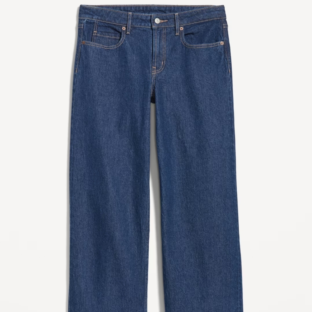 NWT Old Navy Midrise Wide Leg Jeans - Size 2